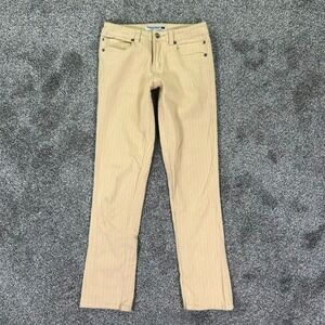 Diesel Industry Denim Division Textured Jeans Womens 28‎ Cream Pants Italy Made